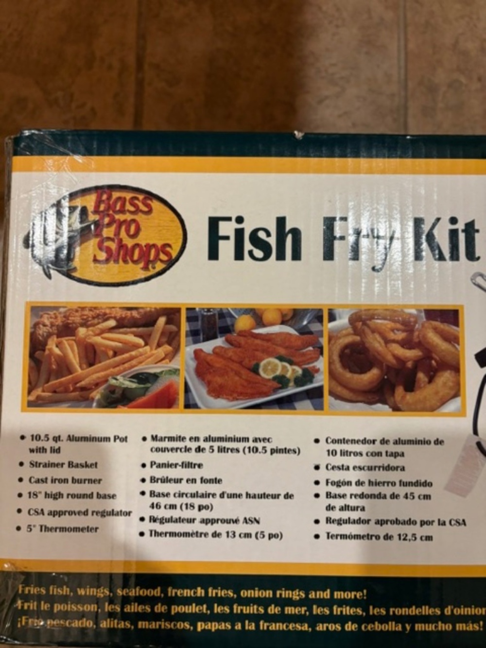 Bass Pro Shops Fish Fry Kit - 10.5 qt
